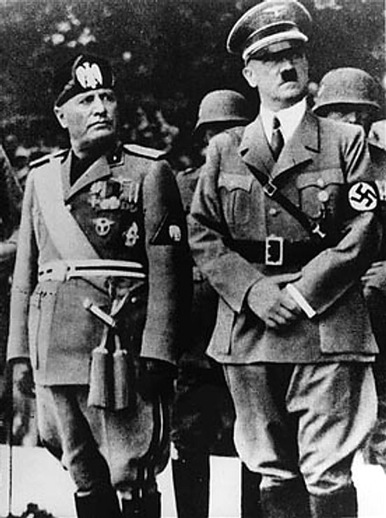 Mussolini: Hitler's junior partner in more ways than one